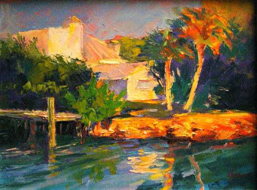 Painting-Landscape-Last Light Higel Park