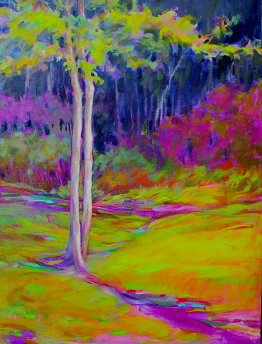 Painting-Landscape-Saplings