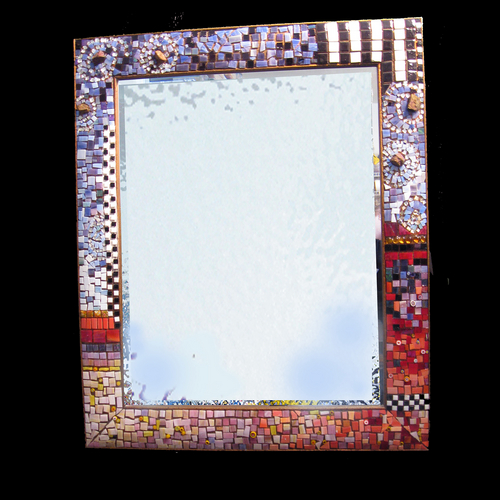 Mosaic-Starry, Starry Night Mosaic Mirror