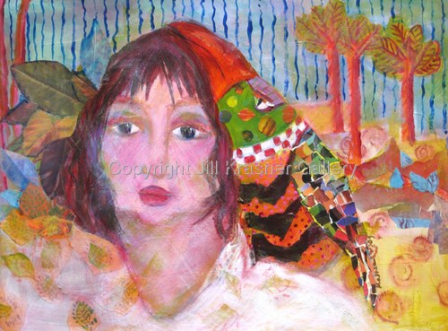 Painting-BIRD IN PARADISE
