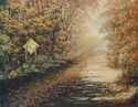 Autumn Country Road