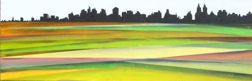 Metropolis Close up Canvas #1