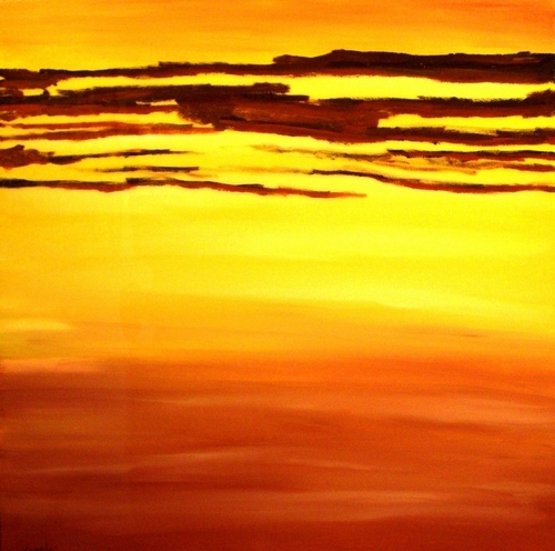 Burnt Orange Sunrise