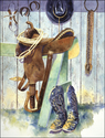 Saddle & Boots