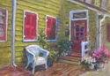 White Wicker Chair