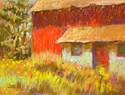 Hildacy Barn, Mid-Morning