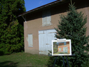 Painting on location at the Grange estate in Havertown, PA, for Tyme Gallery's Plein Air Festival, October, 2010.