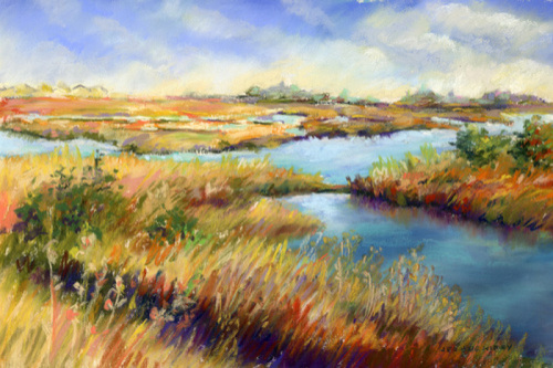 Painting-Pastels-Compton's Creek