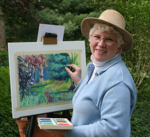 Photography-Color-Painter in blue