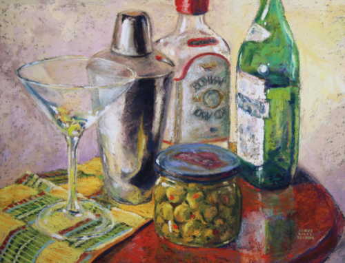 Painting-Pastels-Martini