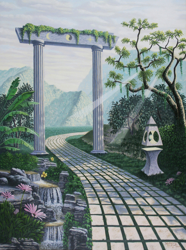 Painting-Landscape-Dream Path