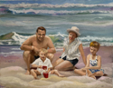 Four On The Beach