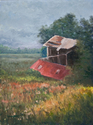 Old Barn print