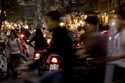 Photography-dusk street scene
