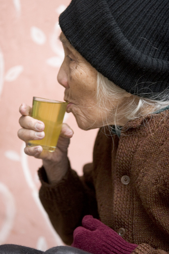 Photography-tea lady