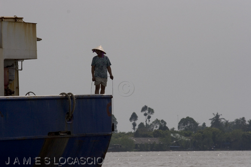 Photography-Mekong river boat