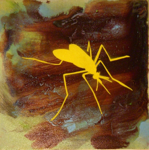 Painting-Yellow Mosquito