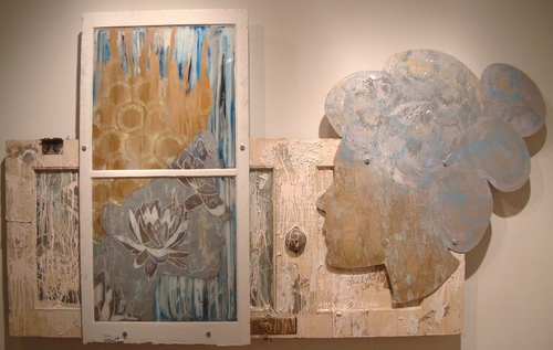 Painting-alabaster/edifice