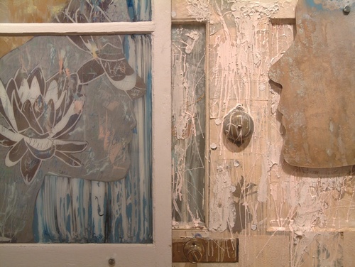 Painting-alabaster/edifice [detail]