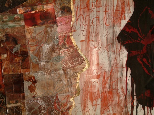 Painting-burning/embers [detail]