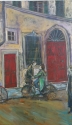 Painting--Oil-FigurativeMeeting in Florence