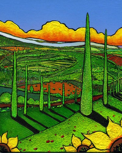 Painting-Landscape-Tuscan Summer #4