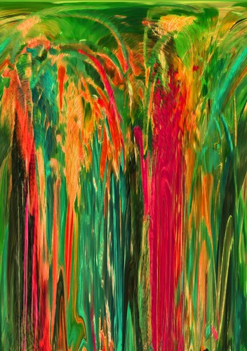 Painting-Abstract-Acrylic Rain