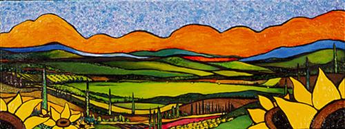 Painting-Abstract-Tuscan Workshop #6
