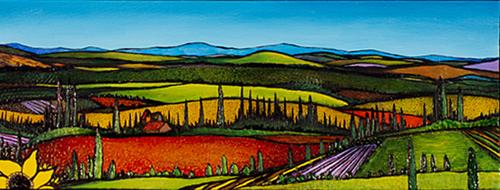 Painting-Abstract-Tuscan Workshop #7
