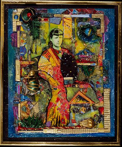 Painting-Abstract-Cosmic Granny