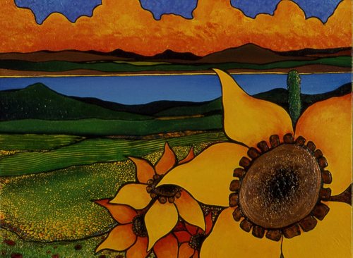 Painting-Landscape-Tuscan Landscape #18