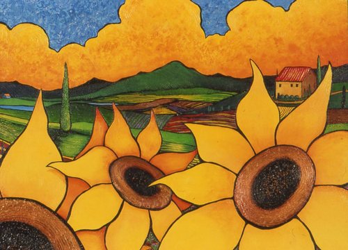 Painting-Landscape-Tuscan Landscape No. 22