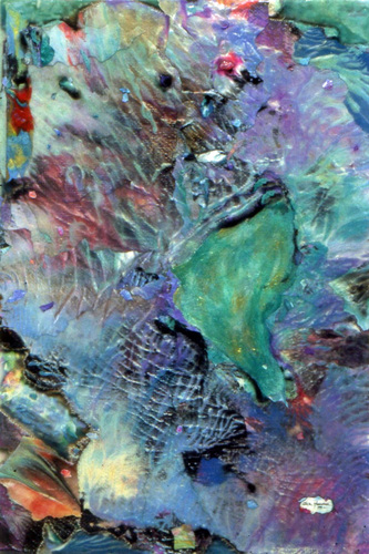 Mixed Media-Non-representational-Untitled