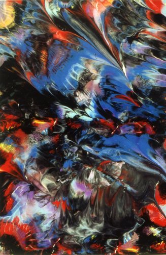 Mixed Media-Non-representational-Meltdown