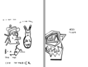Drawing--Ink-AbstractC24 and C25