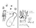 Drawing--Ink-AbstractC26 and C27