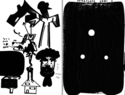 Drawing--Ink-AbstractD31 and D43