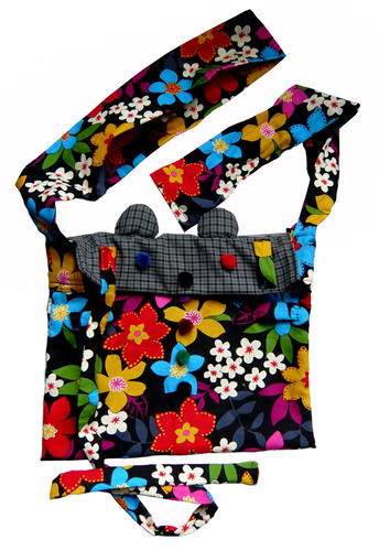Fiber Art-Functional-E29 mouse bag
