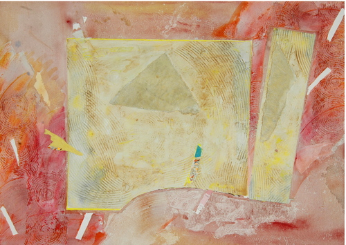 Mixed Media-Non-representational-Disconnect