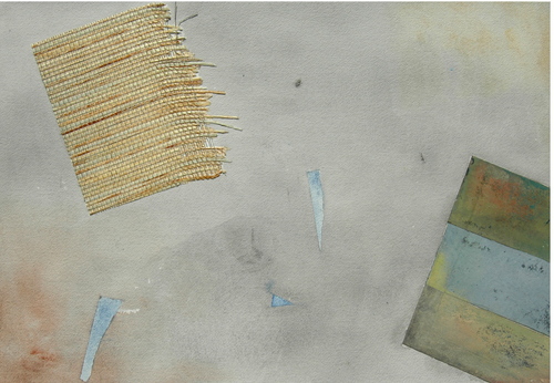 Mixed Media-Non-representational-Trio