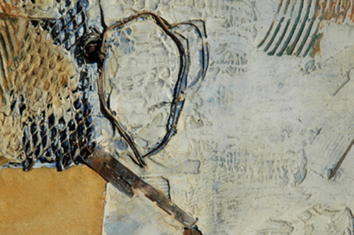 Mixed Media-Non-representational-Reveal, Detail