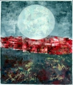 Joanne Carothers - Moonrise Over Red