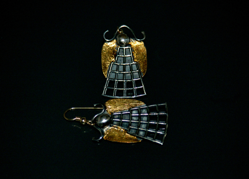 ANGELS%20IN%2024%20KT%20GOLD%20ON%20FINE%20SILVER (large view)