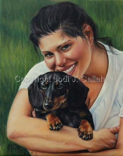 Painting-Portrait-Loving Slim Jim