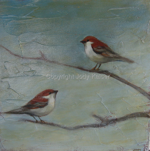 Russet Sparrows