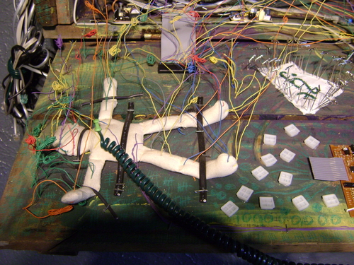 He Hung-up The Phone and Walked Away (detail)