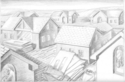 corporate greed, foreclosure, bank crisis, bad loans - Political Drawing