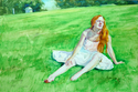 Painting--Watercolor-FigurativeAnanda