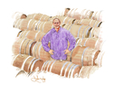 Illustration-David Ramey of Ramey Wine Cellars (Healdsburg)