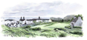 Illustration-Ardberg Whiskey Distillery (Islay, Scotland) 